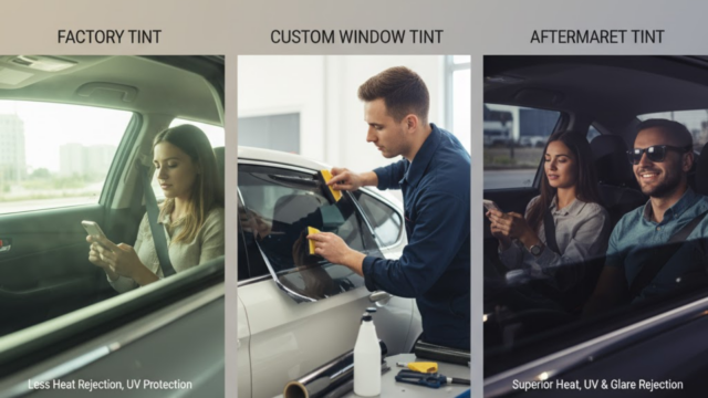 Featured image for Why Is Auto Window Tint Service Better Than Factory Glass Tint?